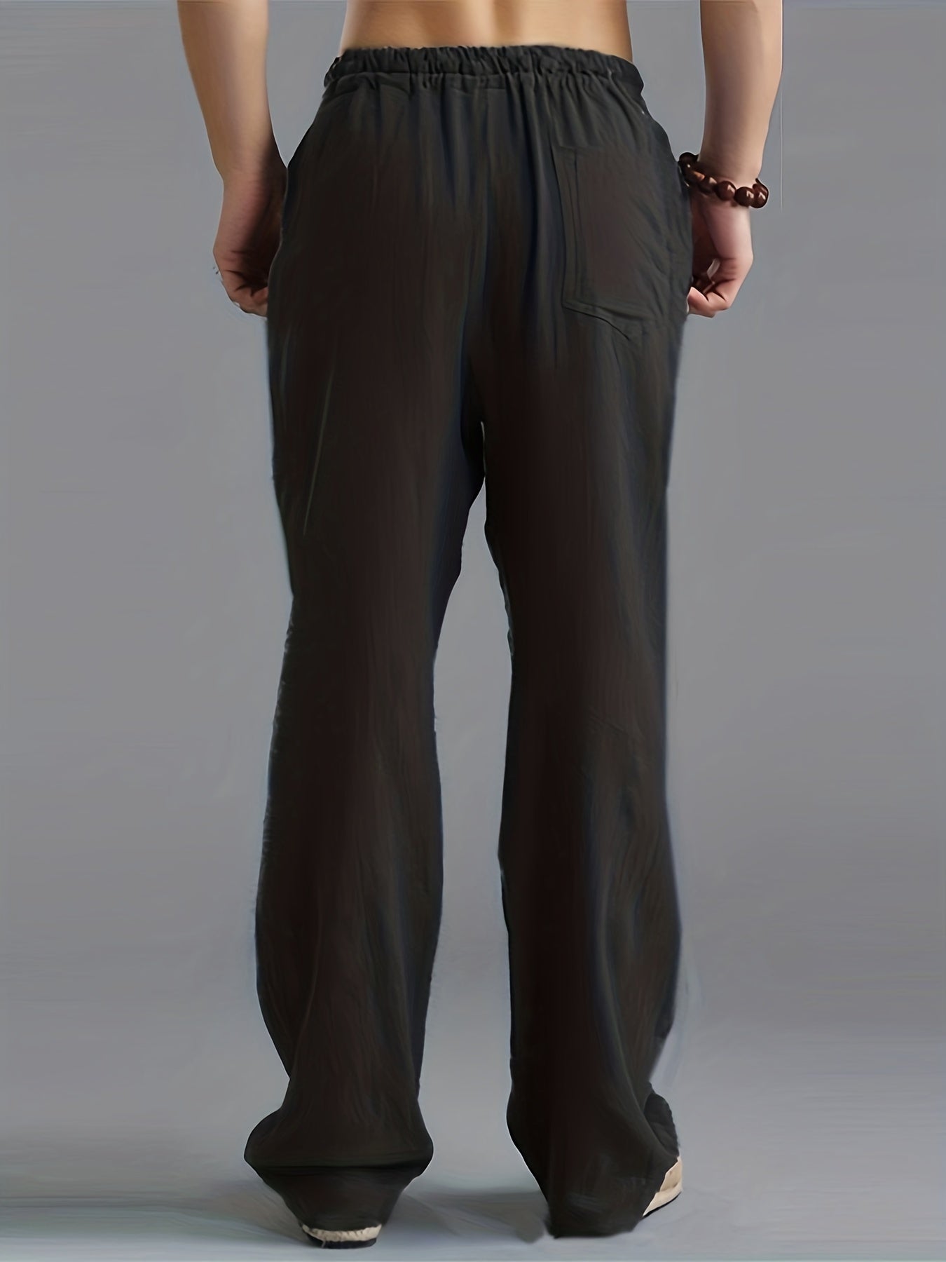 Men's Comfortable Linen Pants | Long