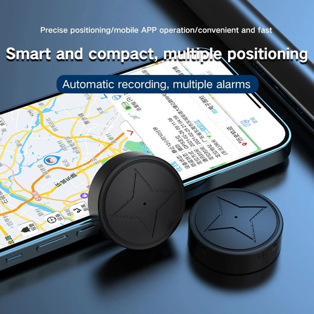 Portable GPS Tracker – Real-Time Location Monitoring Device with Magnet for Valuables, Pets, and Vehicles