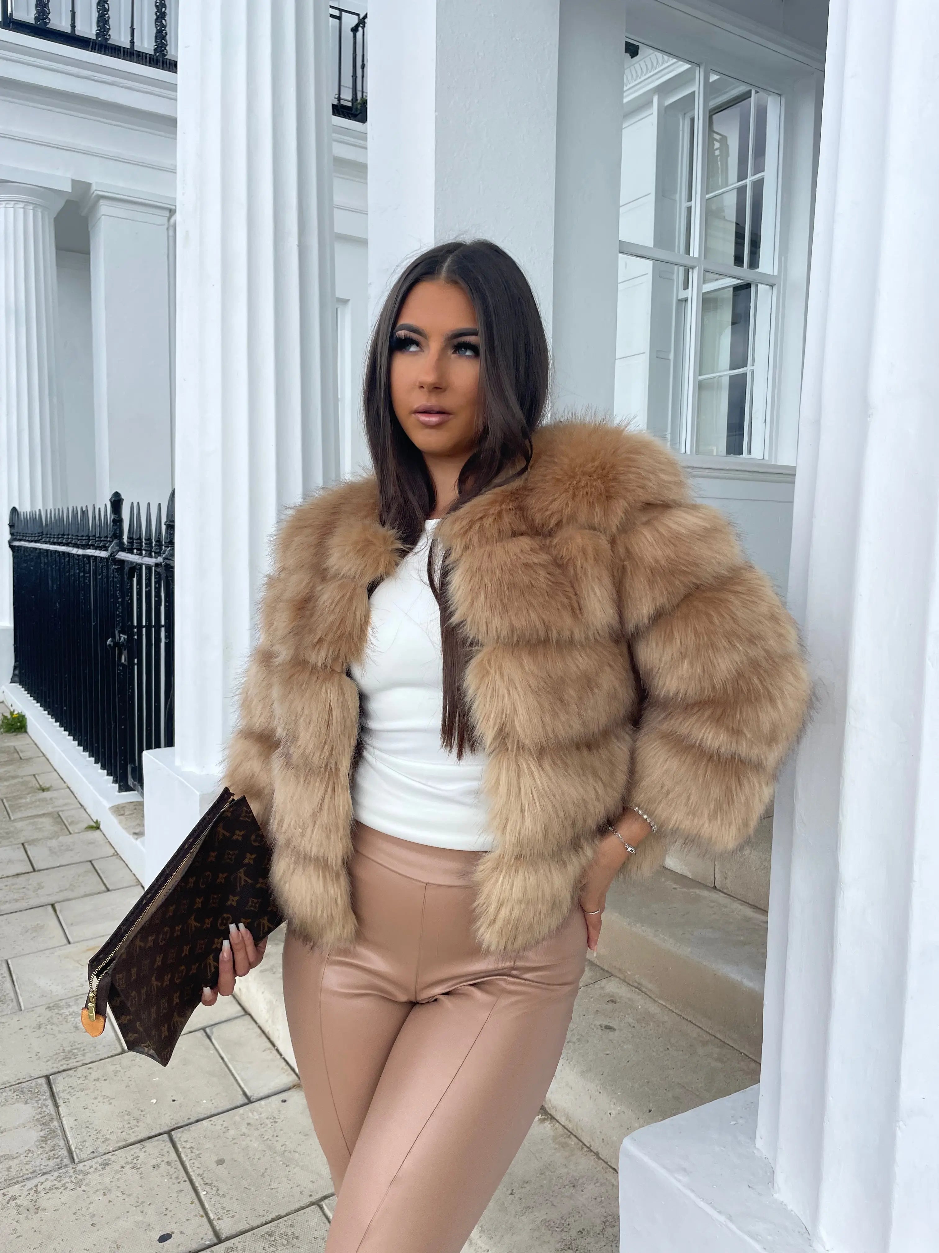 Women's Faux Fur Winter Jacket | Elegant