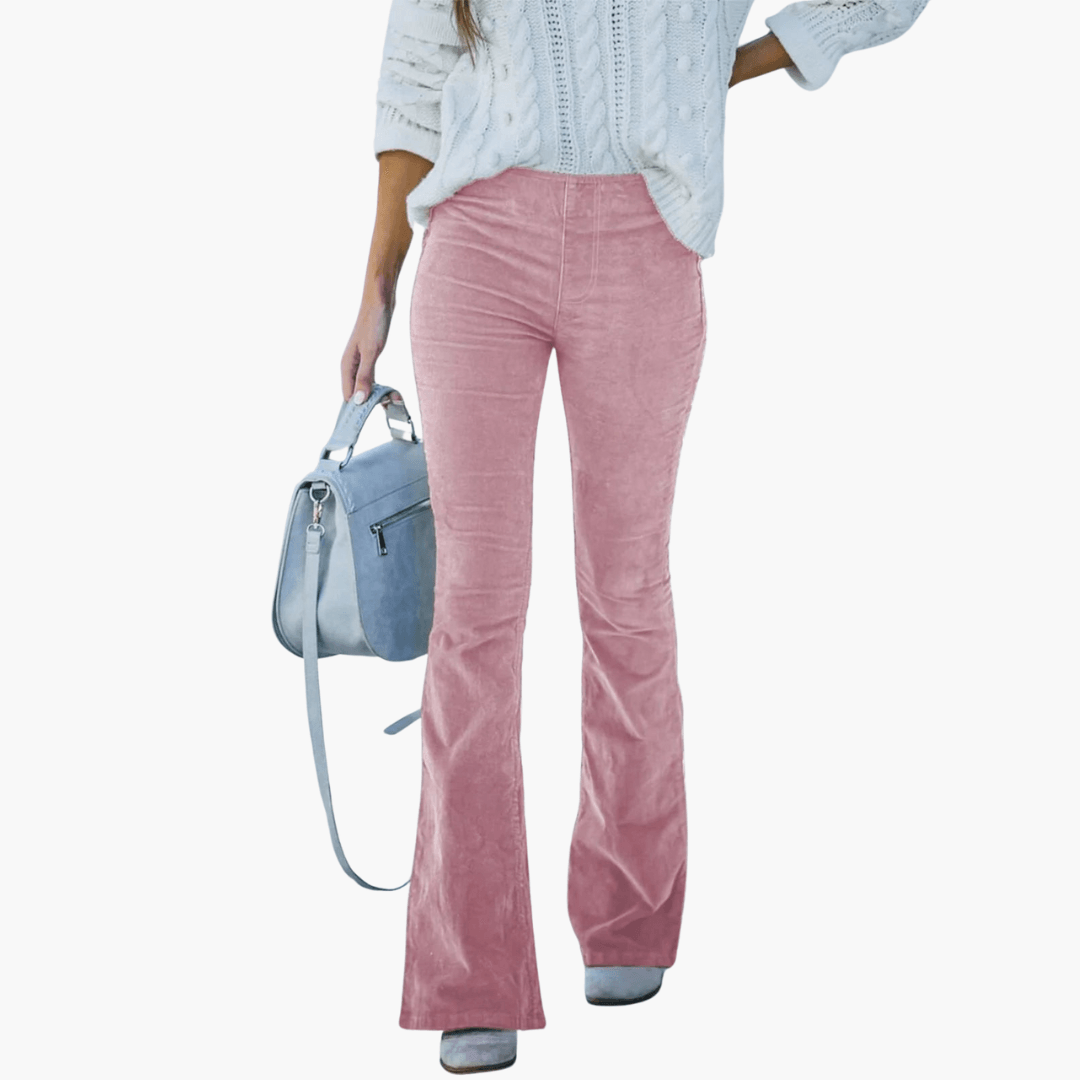Women's Elegant Cord Pants | Long