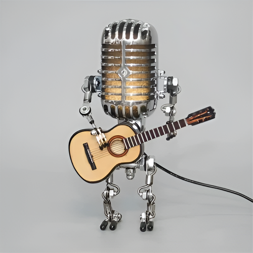 Distinctive Robot-Inspired Table Lamp