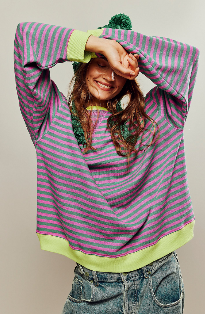Women’s Striped Sweater | Oversize
