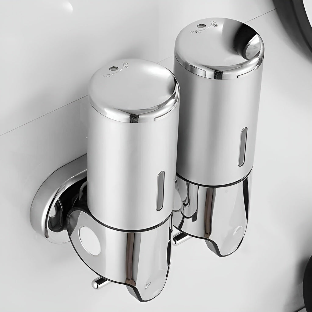 Elegant Wall-Mounted Soap Dispenser for Your Bathroom