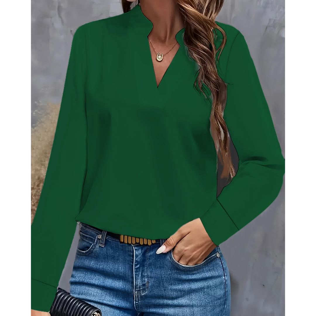 Women's Elegant Blouse | Long Sleeve