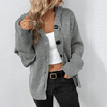 Women's Long Knit Cardigan | Warm