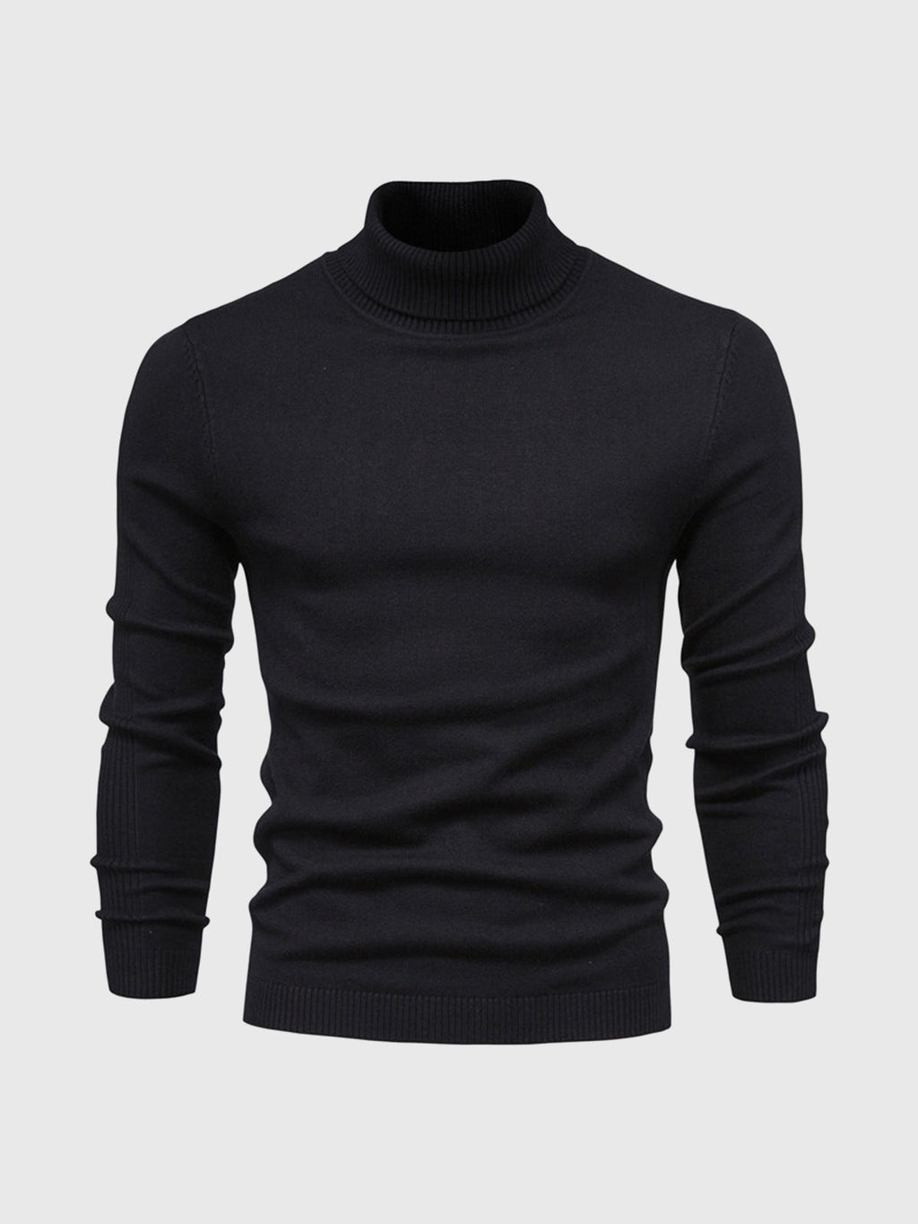 Men's Short Turtleneck Sweater | Washable