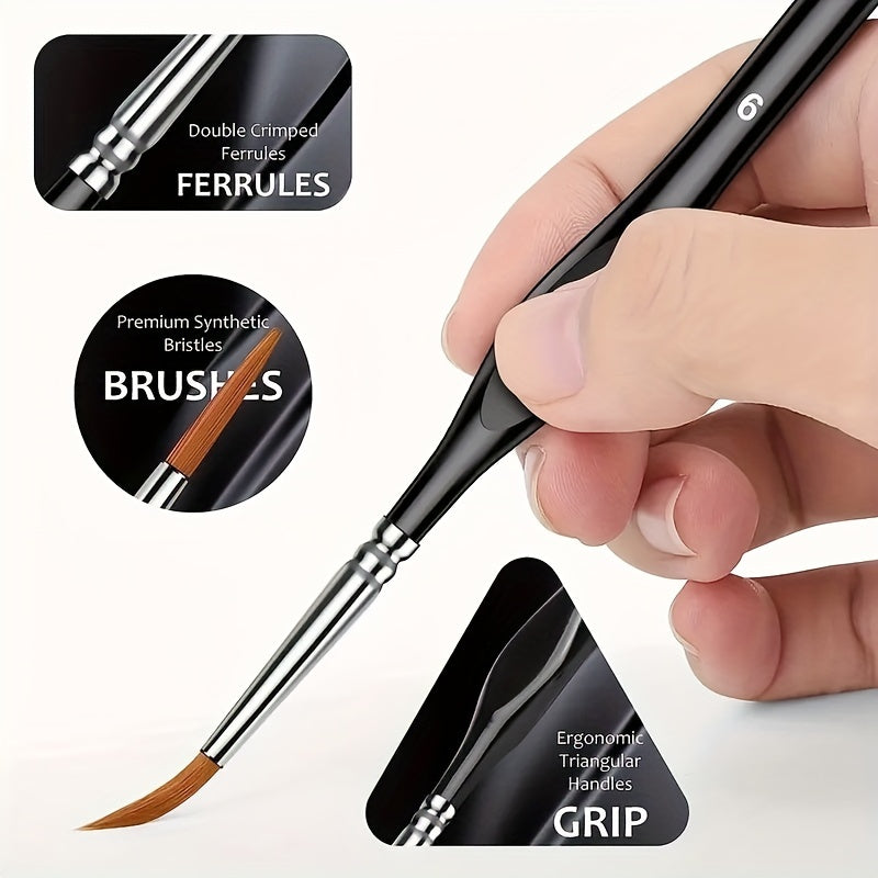 Precision Detail Brush – Ideal for Accurate Painting and Intricate Artwork