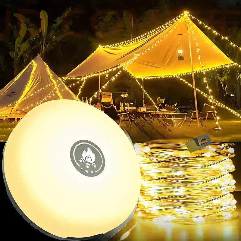 Multi-Functional 4-in-1 Foldable Camping Lantern