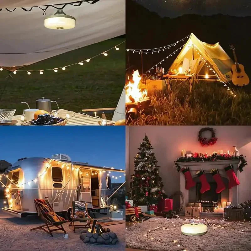 Multi-Functional 4-in-1 Foldable Camping Lantern