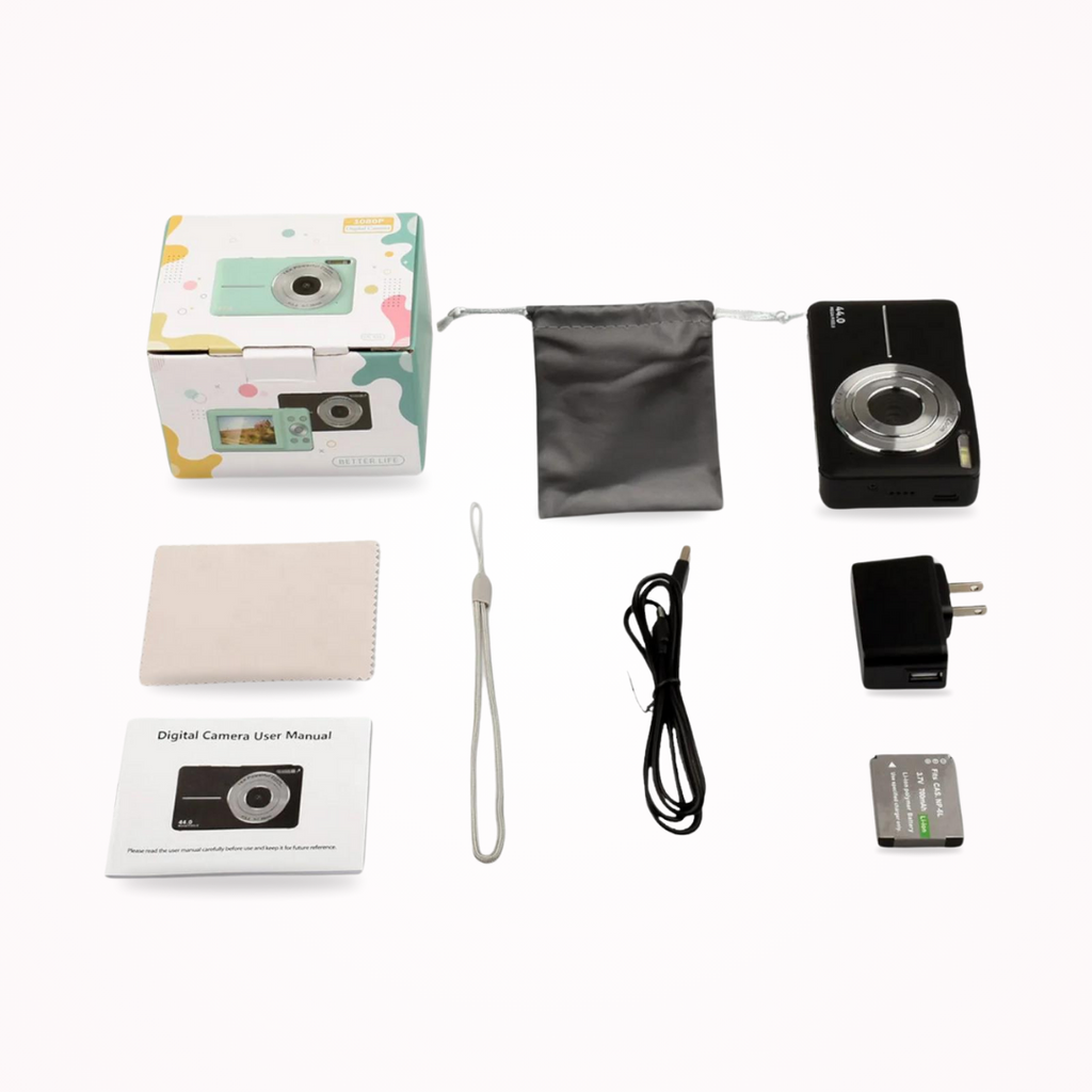 Retro-Style Digital Camera - Capture Timeless Memories