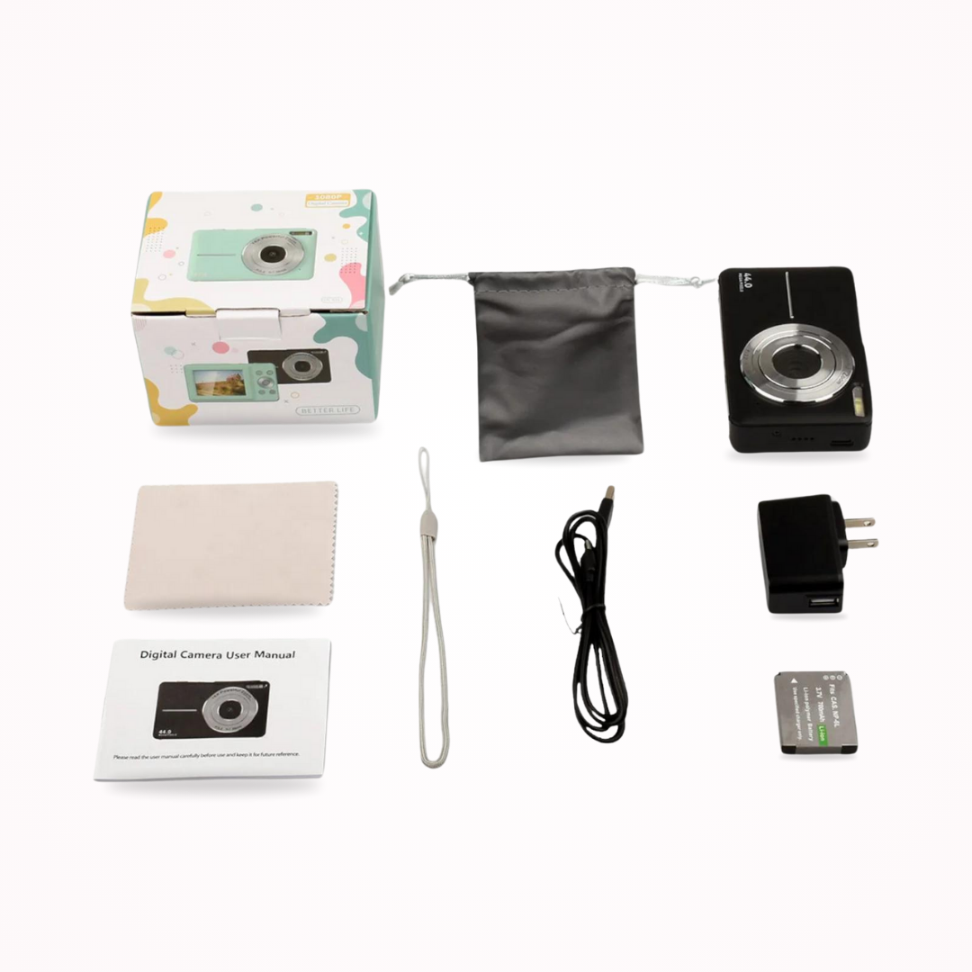 Retro-Style Digital Camera - Capture Timeless Memories