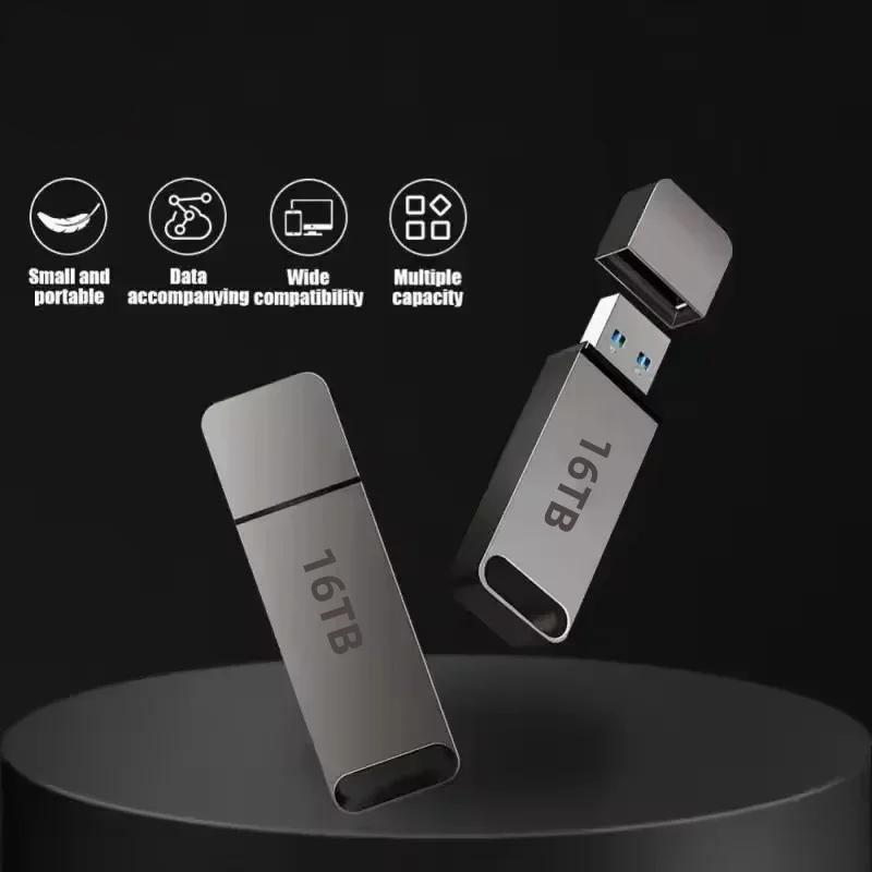 High-Speed USB 3.2 Waterproof and Shockproof Drive Compatible with Windows and Mac