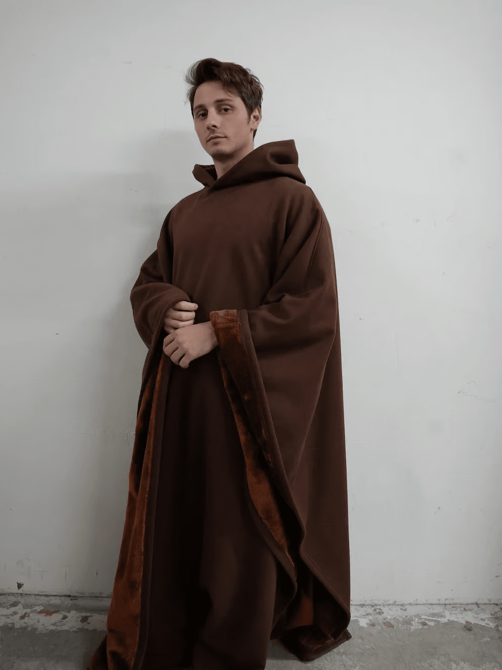 Oversized Soft Fabric Calming Hoodie Blanket