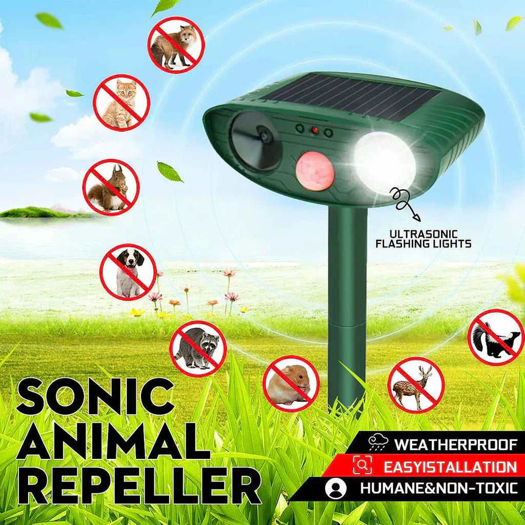 Ultrasonic Deer Repellent - Deter Deer Within 48 Hours