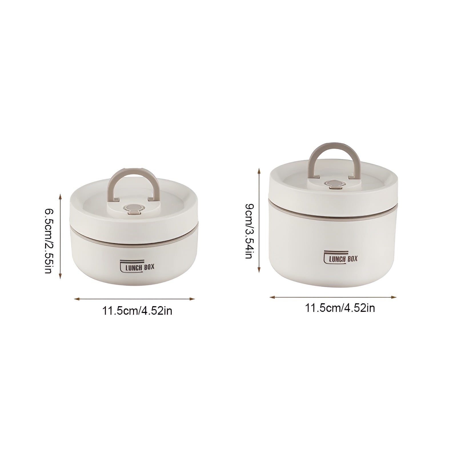 Insulated Lunch Box with Multiple Compartments & Leak-Proof Design | Includes Carry Bag