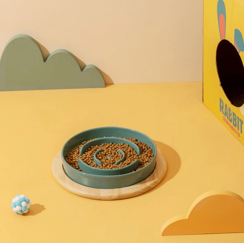 Stylish Handcrafted Pet Food Bowl
