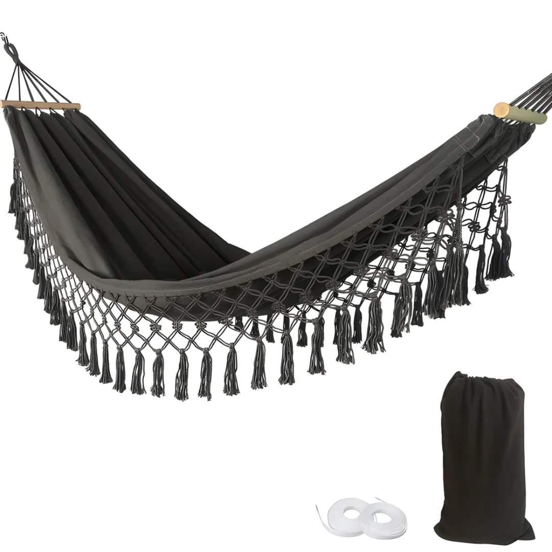 Comfortable Bohemian Cotton Hammock