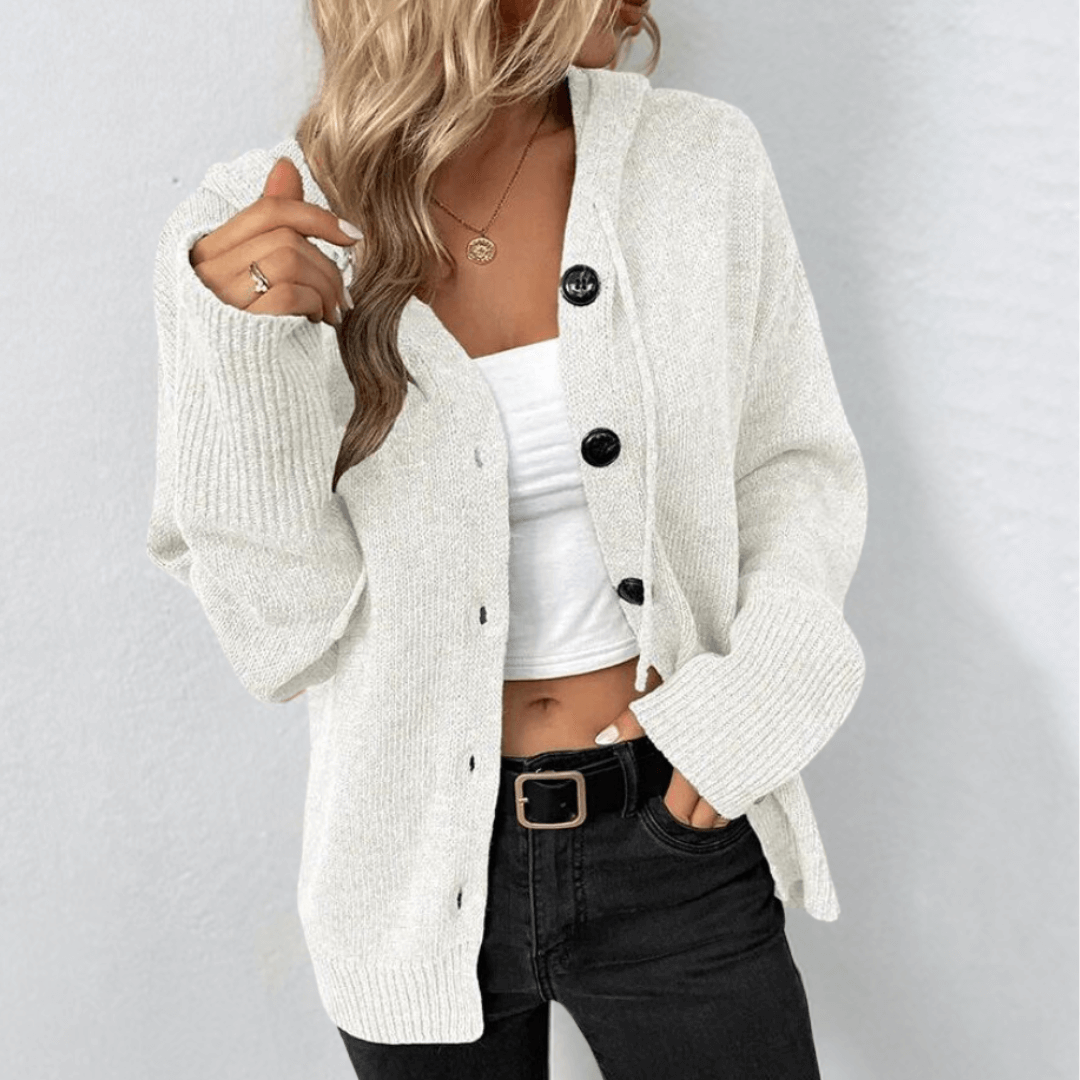 Women's Long Knit Cardigan | Warm