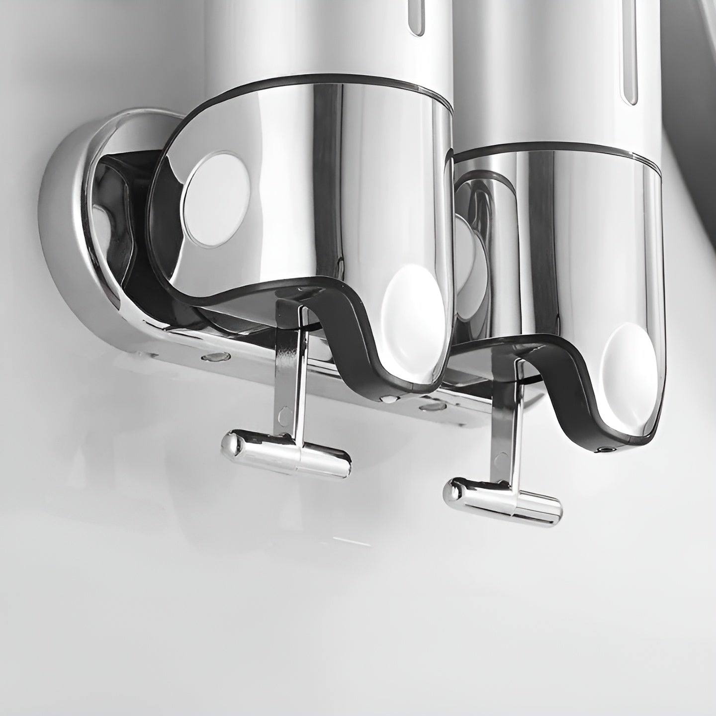 Elegant Wall-Mounted Soap Dispenser for Your Bathroom