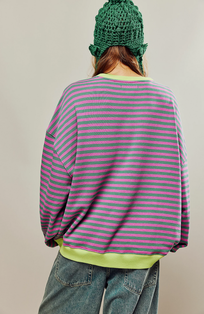 Women’s Striped Sweater | Oversize