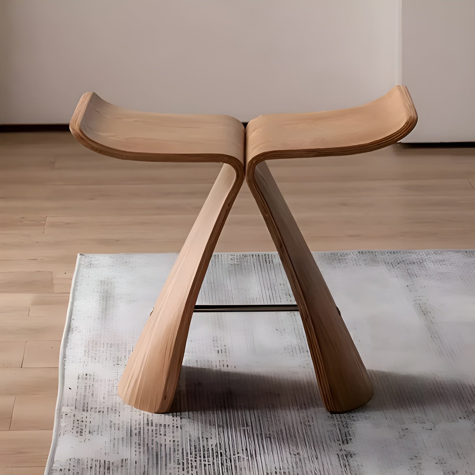Handcrafted Rustic Solid Wood Bench – Unique Wooden Seating