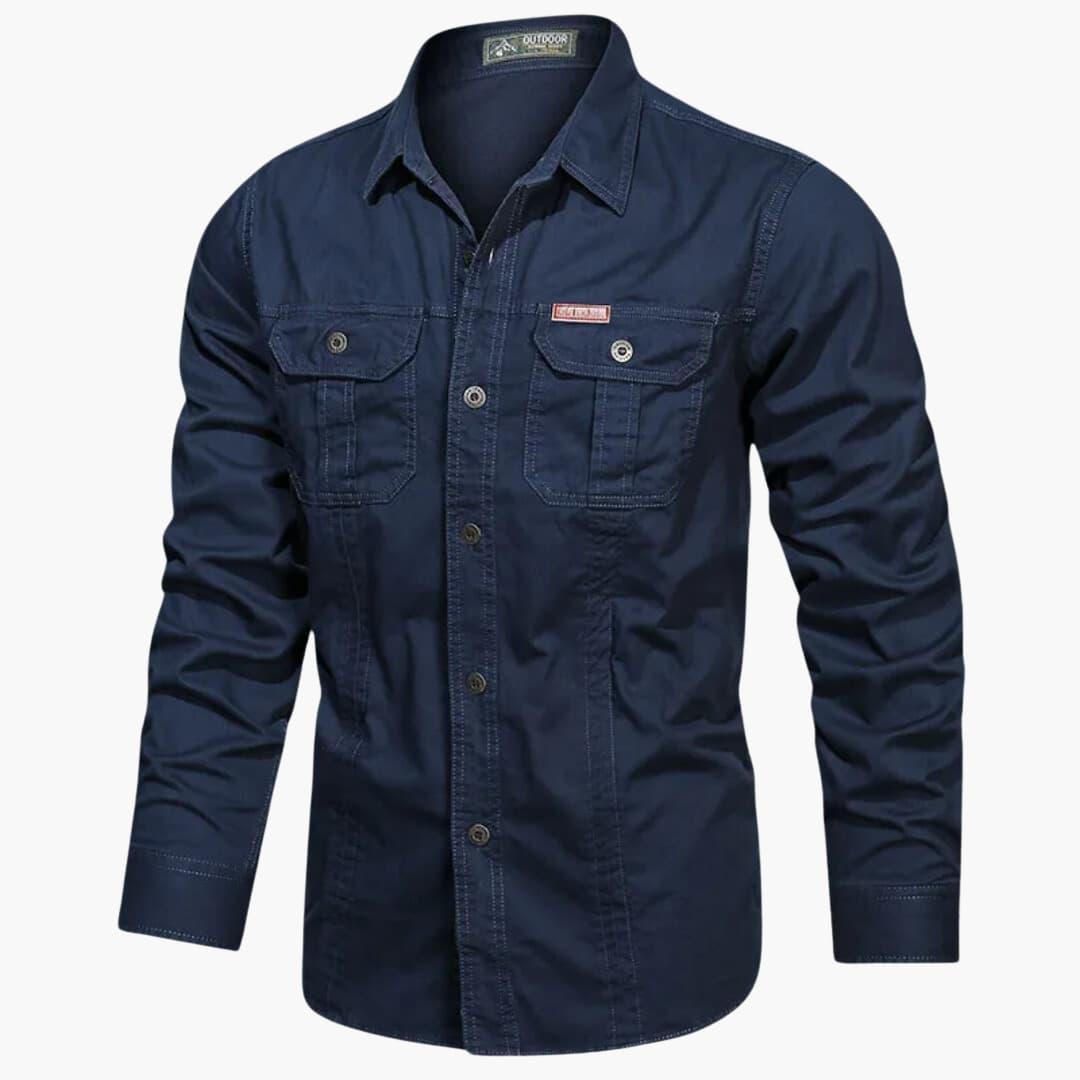Men's Cargo Shirt | Long Sleeve