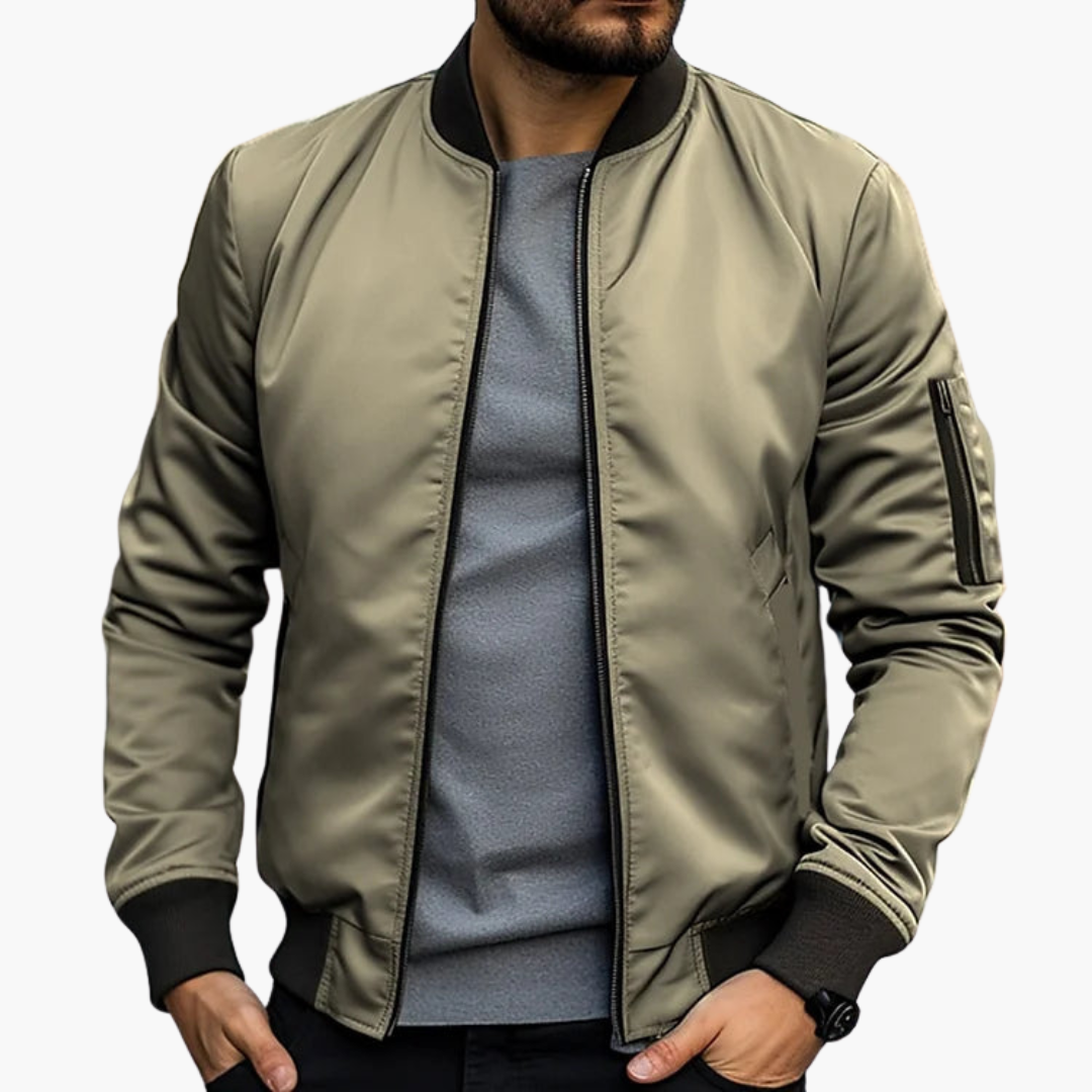 Men's Bomber Winter Jacket | Modern