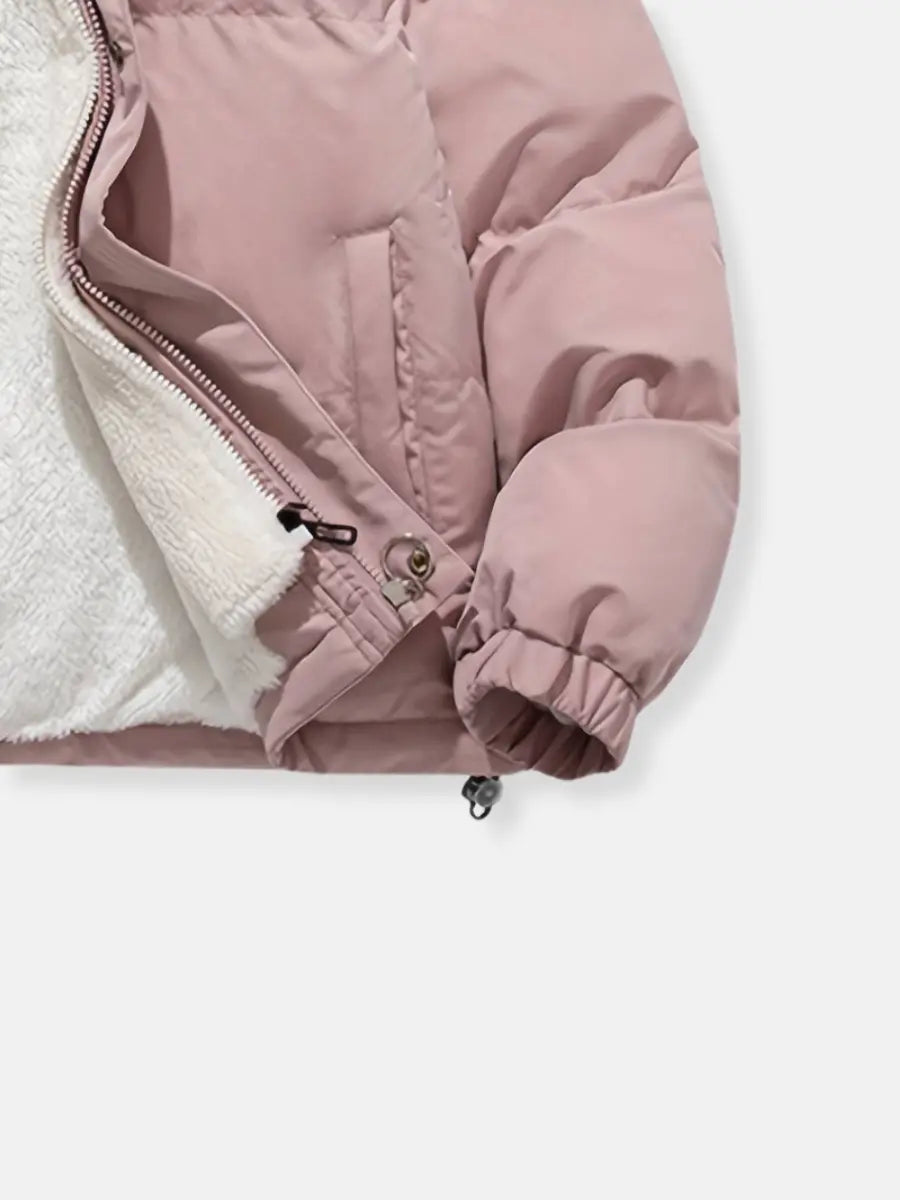 Men's Zipper Down Jacket | Warm