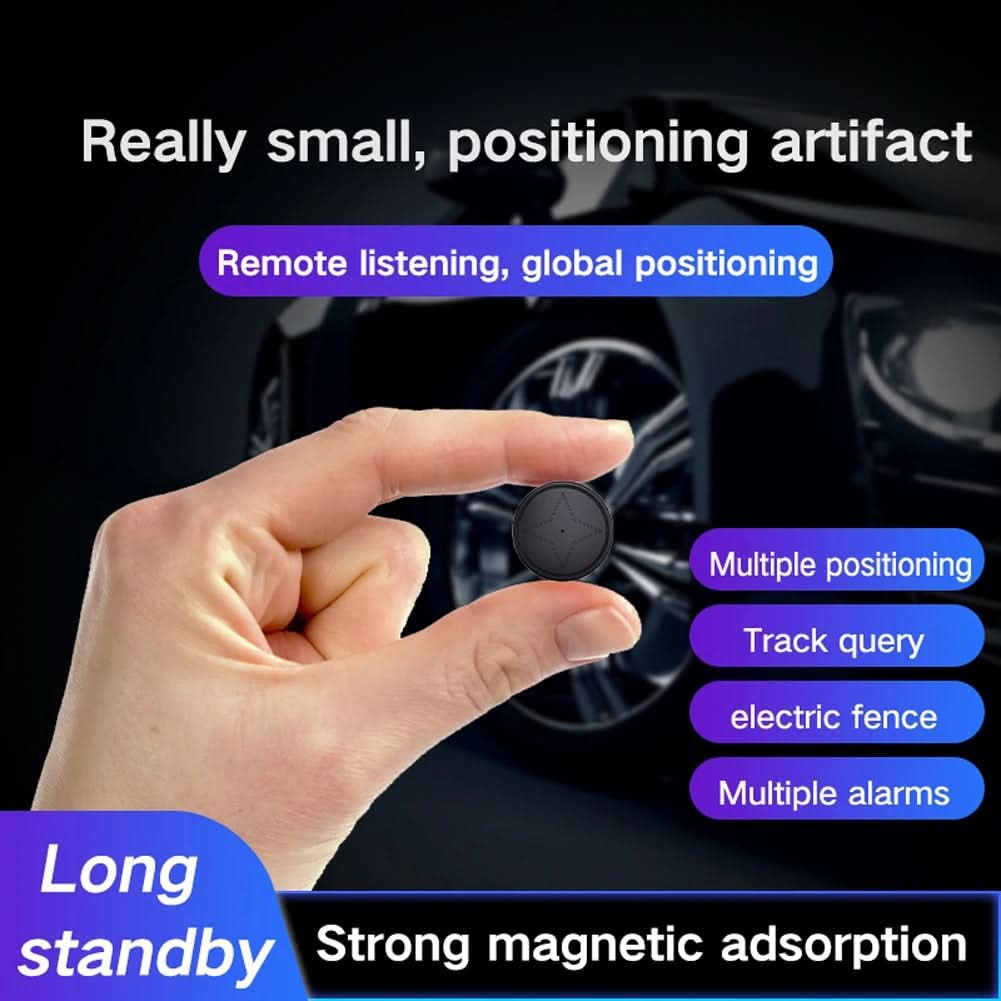 Portable GPS Tracker – Real-Time Location Monitoring Device with Magnet for Valuables, Pets, and Vehicles