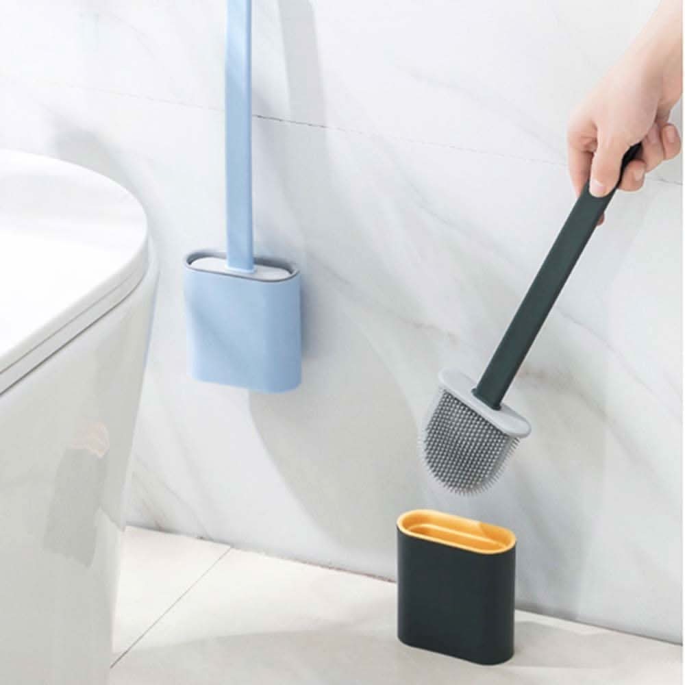 Flexible Silicone Toilet Cleaning Brush