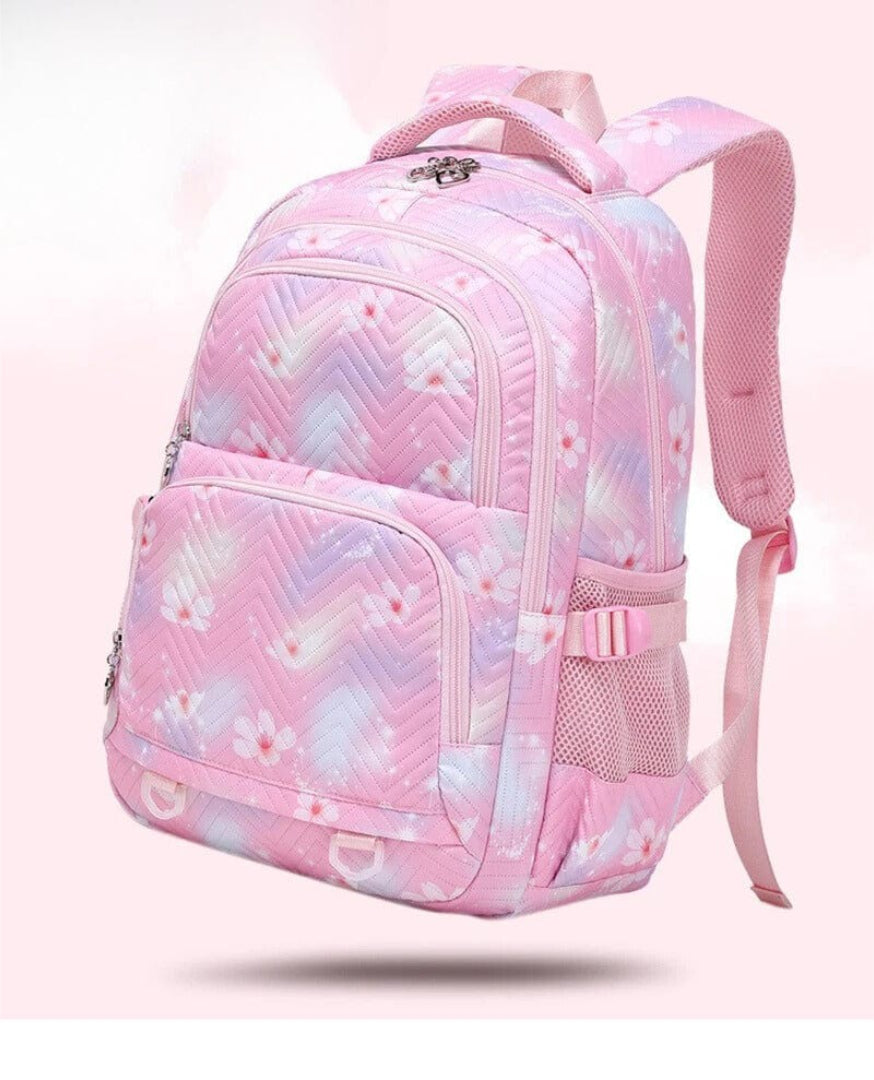 Stitch Pattern School Backpack