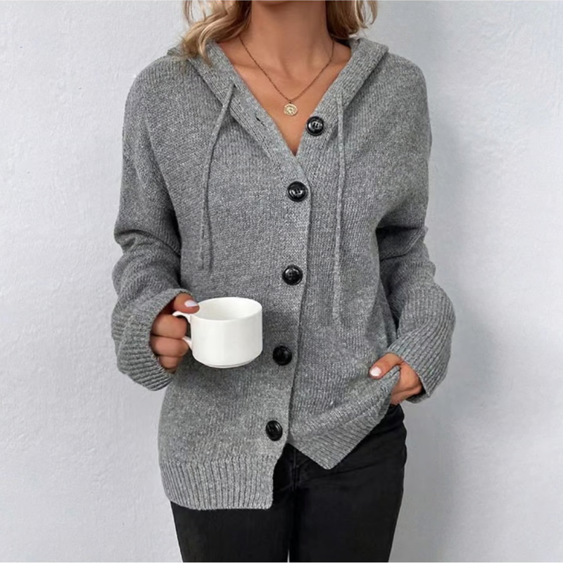 Women's Long Knit Cardigan | Warm