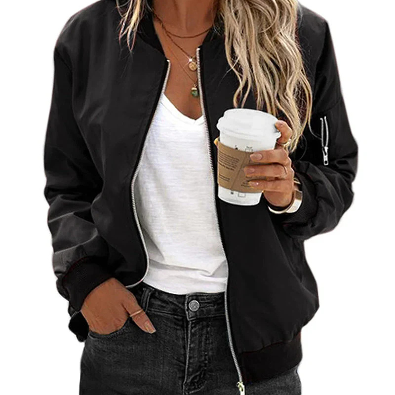 Women's Bomber Winter Jacket | Short