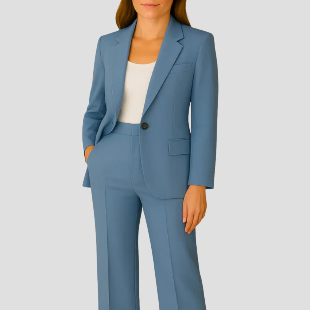 Women's Business Casual Pantsuit | Two-Piece