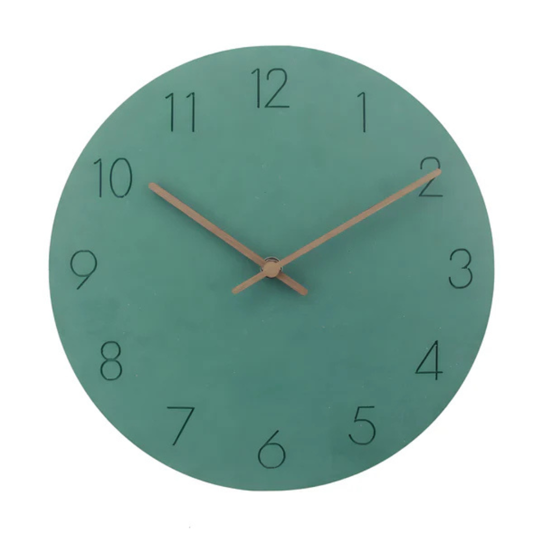 Simple Wooden Wall Clock