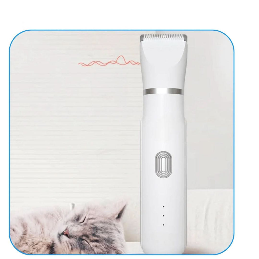 4-in-1 Pet Grooming Tool – Combined Fur and Nail Care Solution