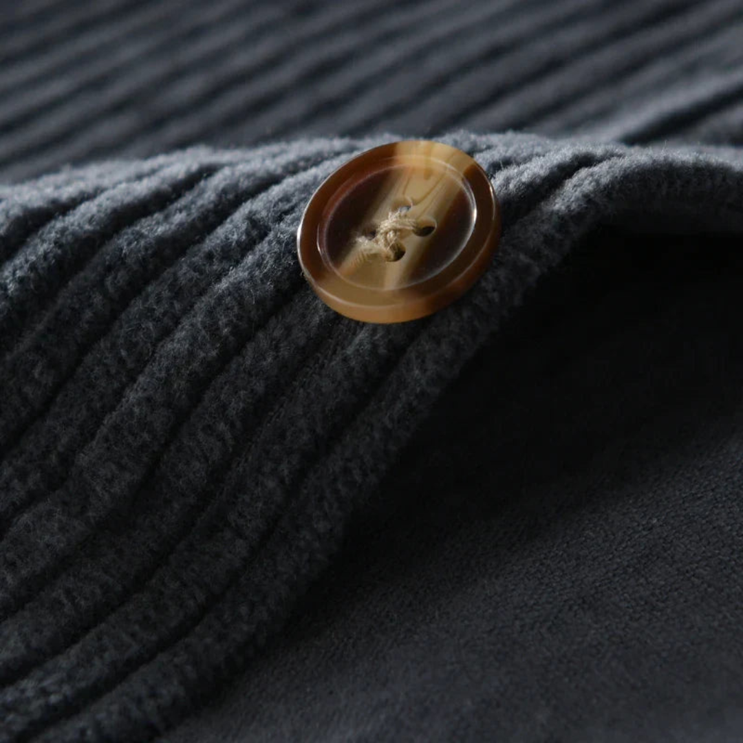 Men's Corduroy Oversized Shirt | Long Sleeve