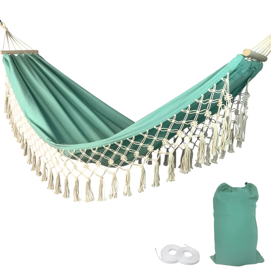Comfortable Bohemian Cotton Hammock