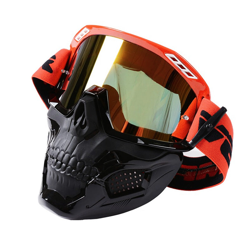 Impact-Resistant Motorcycle Goggles