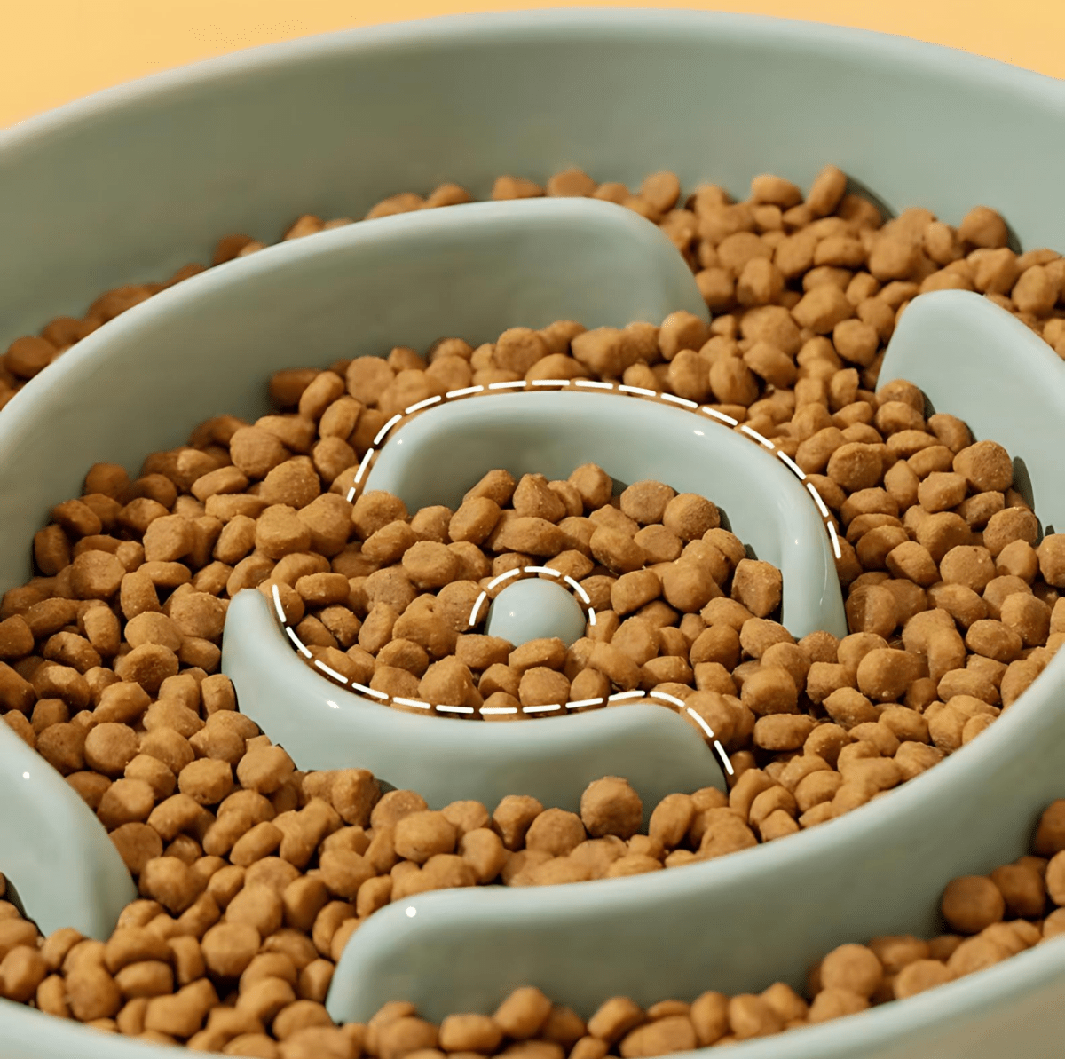 Stylish Handcrafted Pet Food Bowl