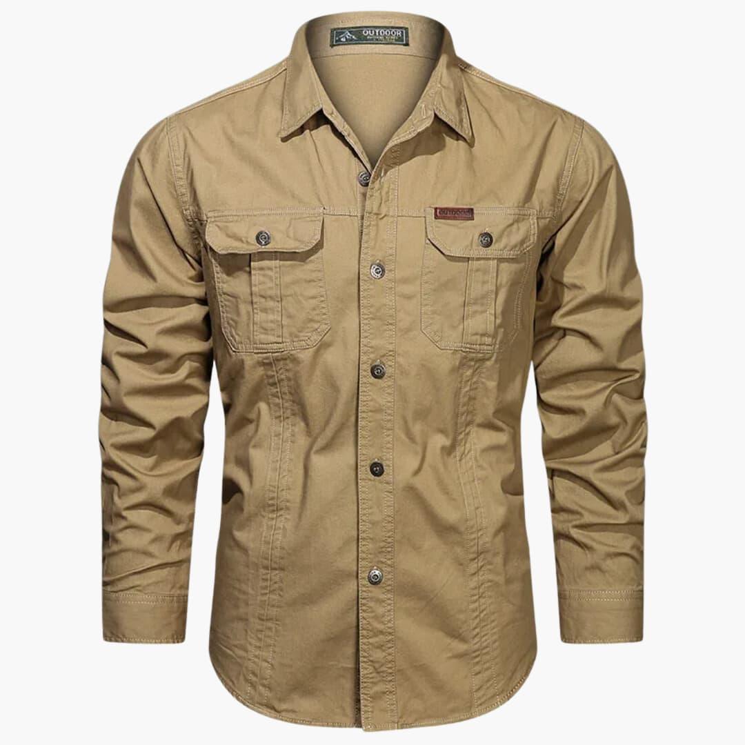 Men's Cargo Shirt | Long Sleeve