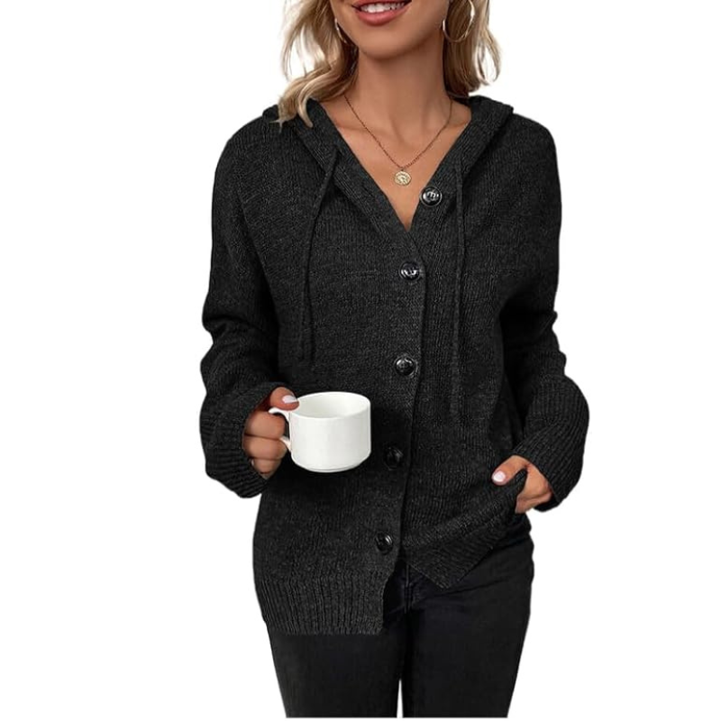 Women's Long Knit Cardigan | Warm