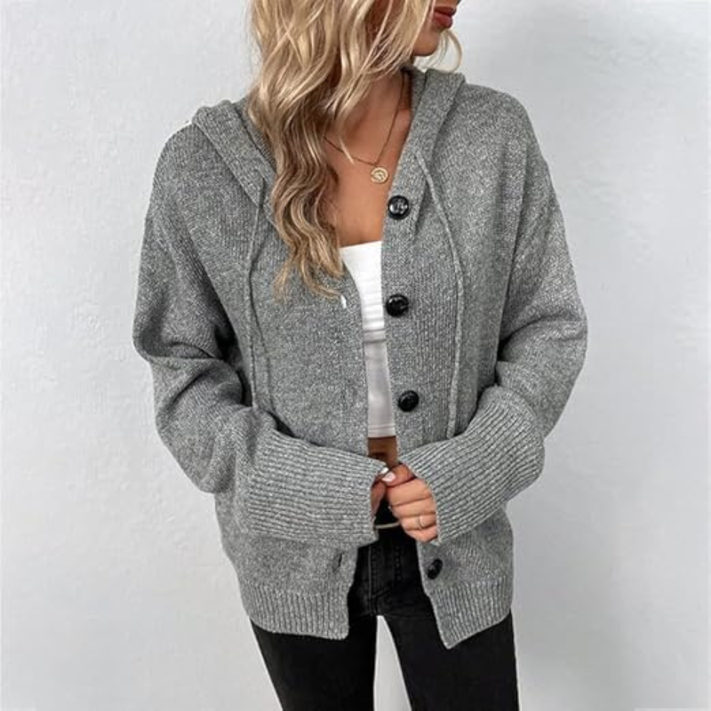 Women's Long Knit Cardigan | Warm