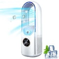 Quiet Bladeless Portable Air Conditioner: Ergonomic Design for Home and Office