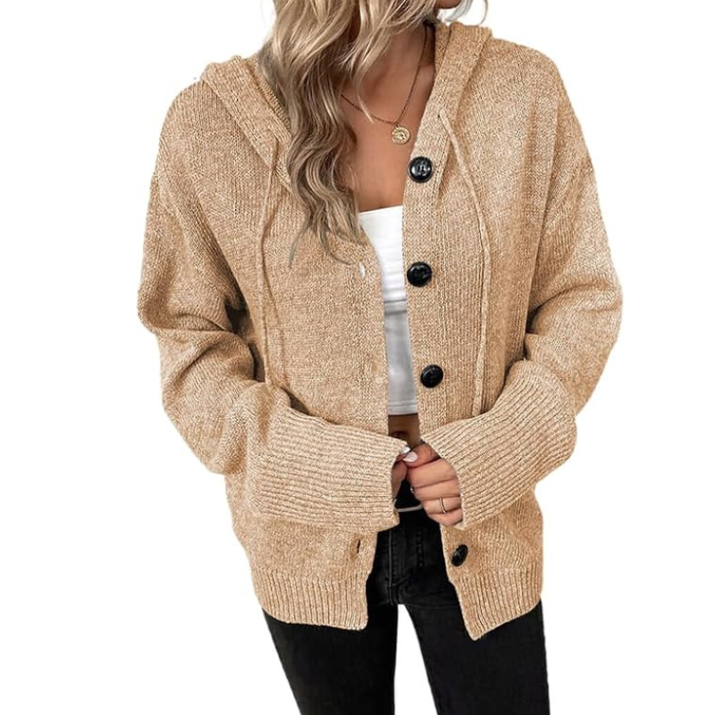 Women's Long Knit Cardigan | Warm