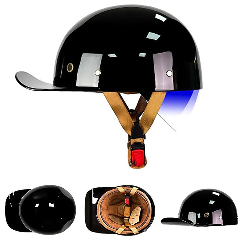 DOT Certified Motorcycle Baseball Helmet