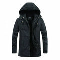 Men's Fleece-Lined Winter Jacket | Long
