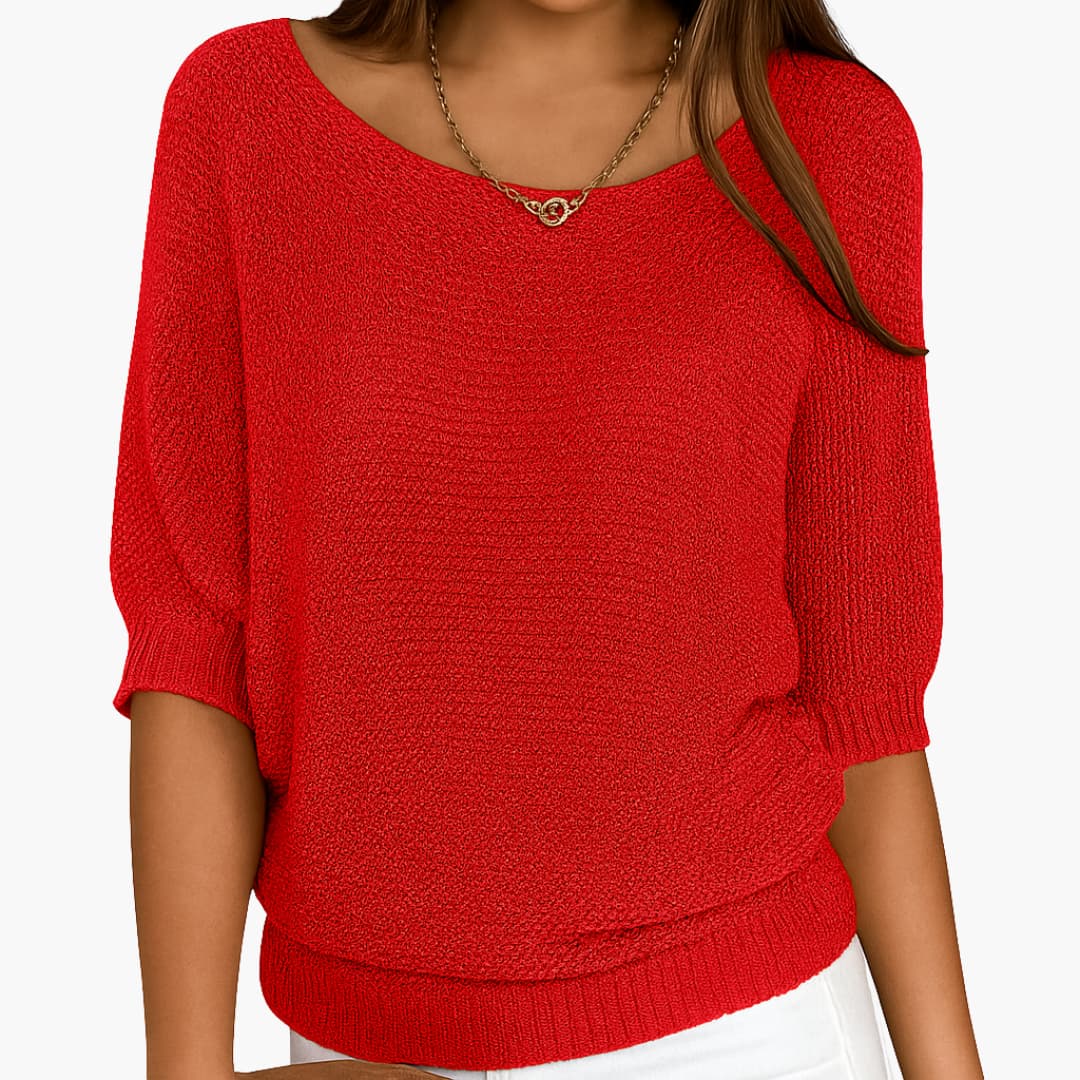 Women's Knit Blouse | Elegant