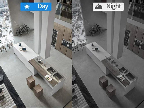 Compact WiFi Security Camera with Night Vision, 1080P Video Quality, and Crystal Clear Audio