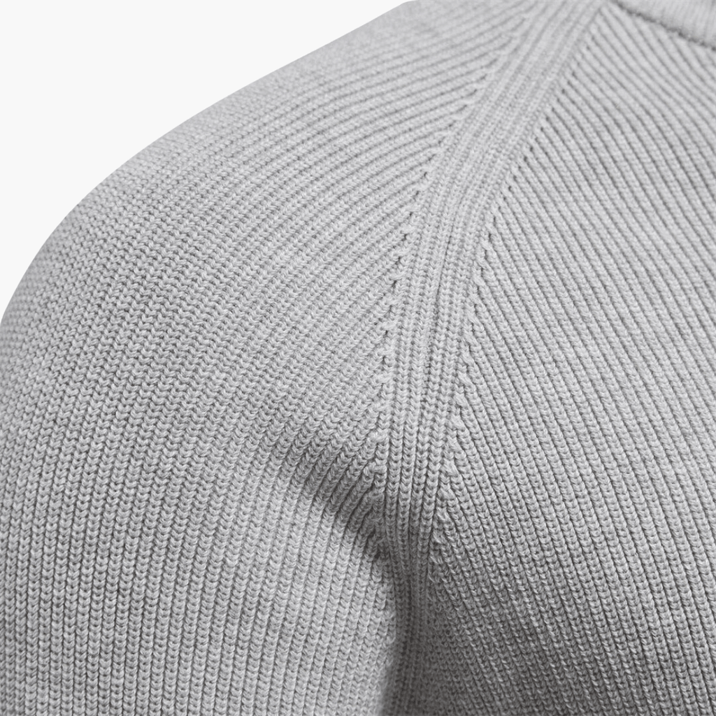 Men's Soft Knit Sweater | Zipper